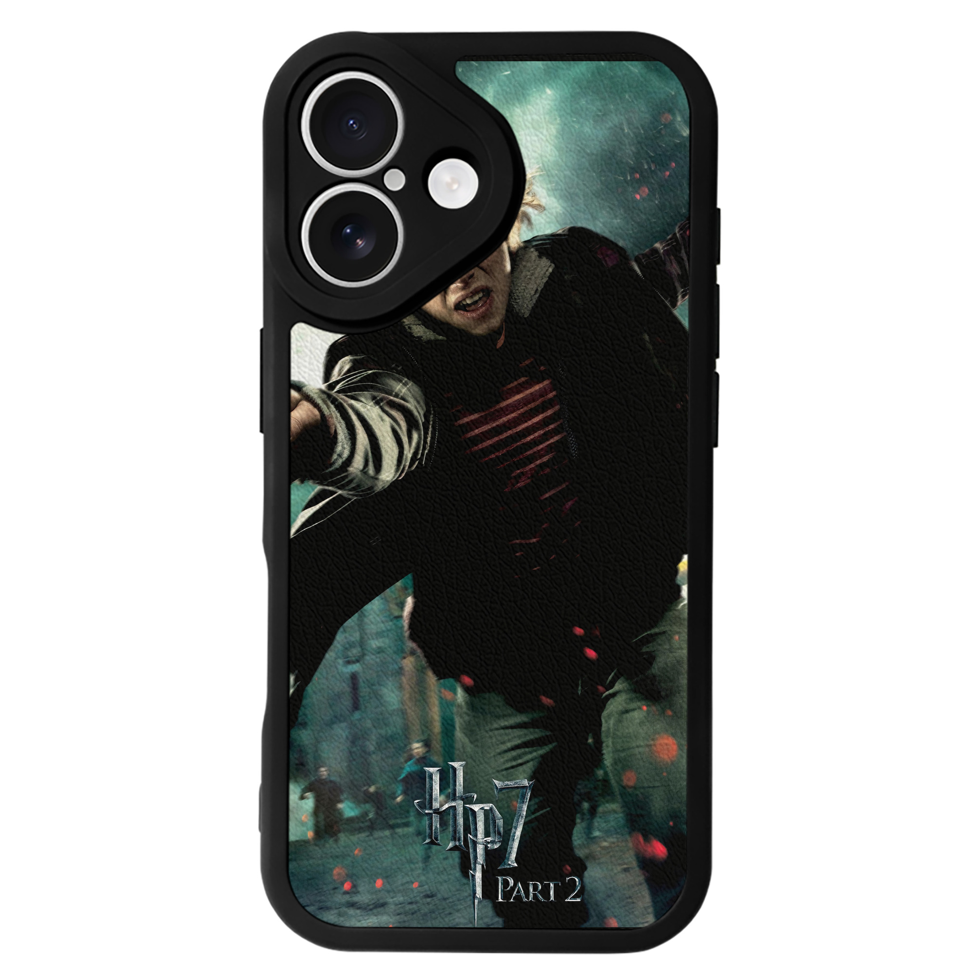 （画像用） Harry Potter ハリー・ポッターシリーズ 【iPhone 16シリーズ対応】シリコンスマホケース（レザー調） 材質：シリコン